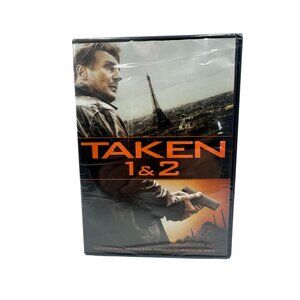 Taken 1 & 2 DVD Liam Neeson PG-13 Twentieth Century Fox Unrated & Theatrical
